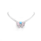 Multi-purpose Butterfly tennis chain necklace & brooch