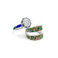 High Jewelry collection: Exclusive Multifunctional Ming fire enamel Ring