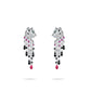 Pre-order Promotion design: Modern “Colourful Leopard” Tassel Earrings