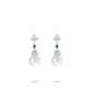 Pre-order Welfare Exclusive: Modern Icy Jade "luminous pearls" dangle earrings