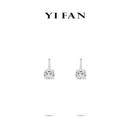 Wedding collection: Icy-cut "Modern Rock" Classic dangle Earrings