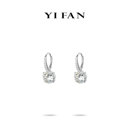 Welfare exclusive Minimalist collection: Classic Brilliant-cut dangle earrings