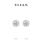 Wedding collection: Brilliant Fire-works "Parisian Stars" detailed Engagement/Wedding Ear Studs (5 carat each)