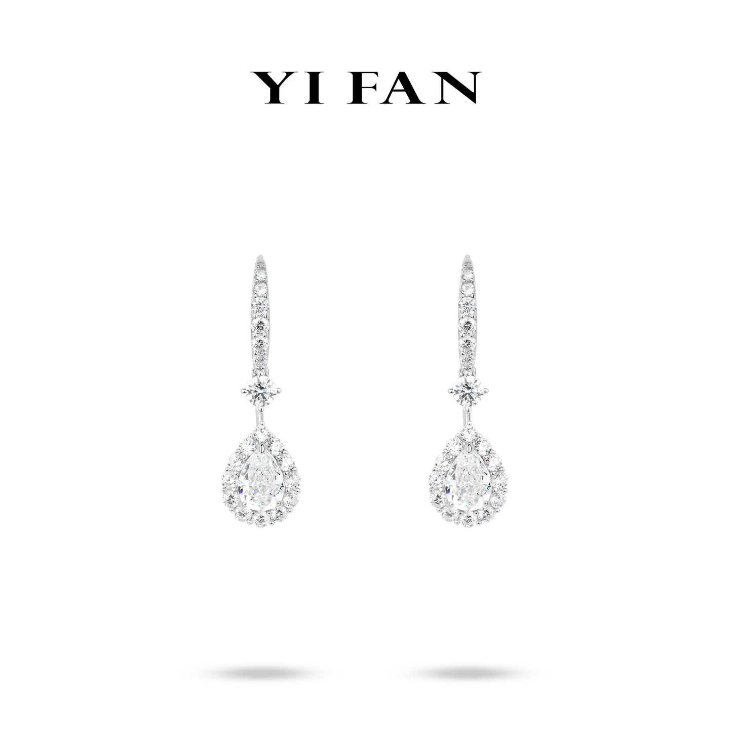 Minimalist collection: Modern"Dynamic Water Droplets" delicate dangle Earrings