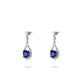 High jewelry collection: Modern Exquisite Blue cube earrings