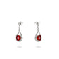 Christmas collection: Modern Exquisite Red cube earrings