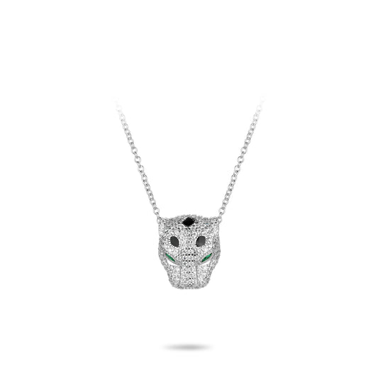 Welfare Exclusive Animal collection: Modern "Cheetah" detailed Necklace (Unisex)