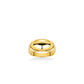 Minimalist collection: Modern "Golden Ingot" CNC Ring (Unisex)