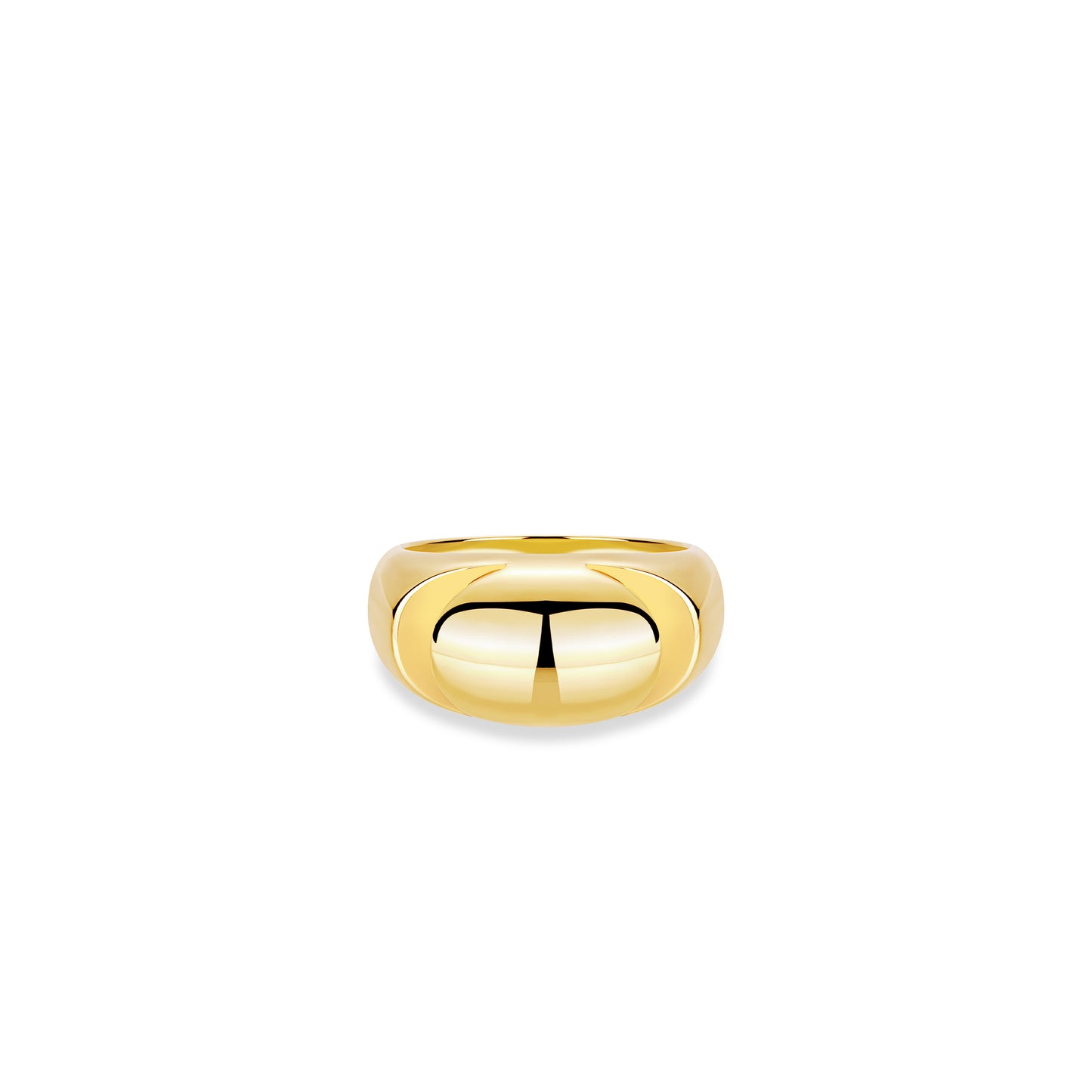 Minimalist collection: Modern "Golden Ingot" CNC Ring (Unisex)