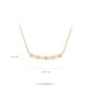 Rose-gold Fever collection: Modern "Rose Honeycomb" CNC Necklace