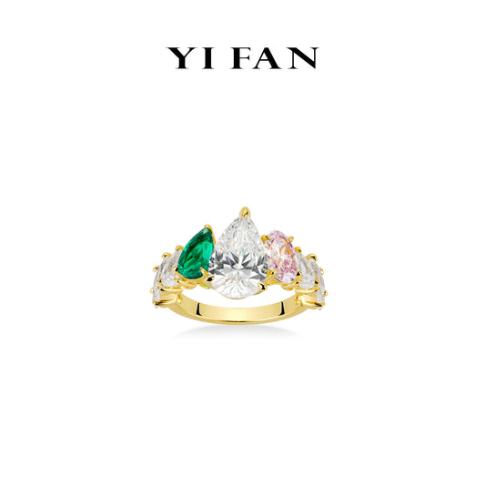 High Jewelry collection: Luxury "Once Upon a Time" exquisite Golden-arm Ring