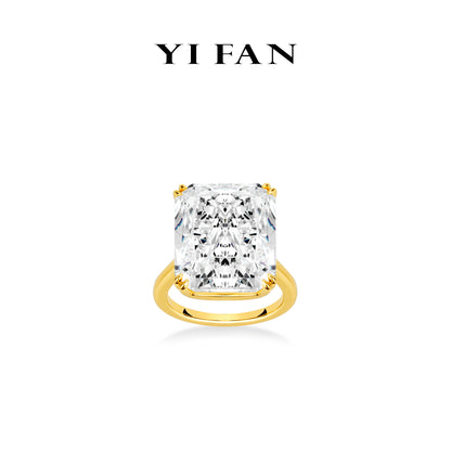 High Jewelry collection: Luxury “Icy G color Rock” magnificent Engagement/Wedding Ring