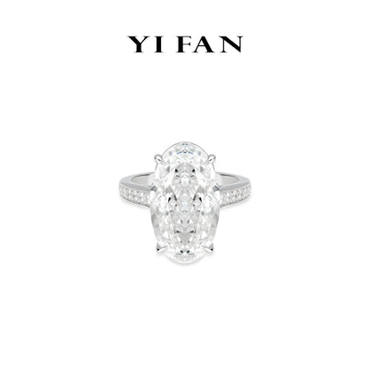 High Jewelry collection: “Stellar Elongated Oval Radiance”  High-End Couture Ring
