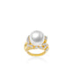 Pre-order High Jewelry collection: The White Pearl and Gold Vine Ring