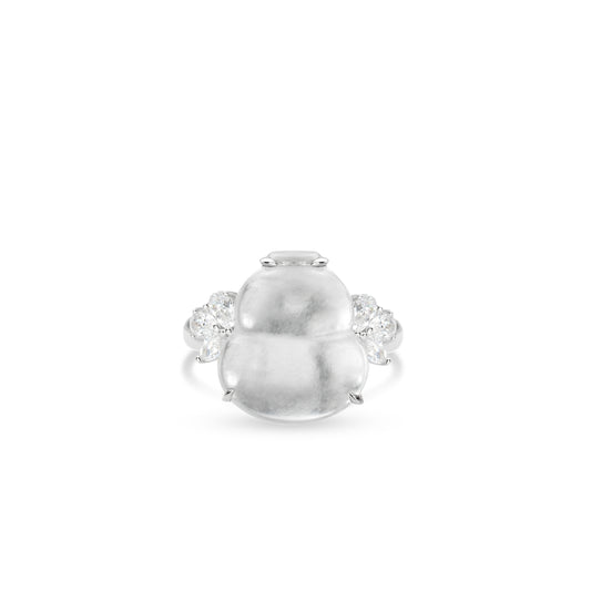 Welfare Exclusive: Icy Jade Bottle gourd "Chubby Hulu" Ring