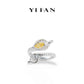 Welfare Exclusive: Modern "Golden White Essence from petals" detailed Ring