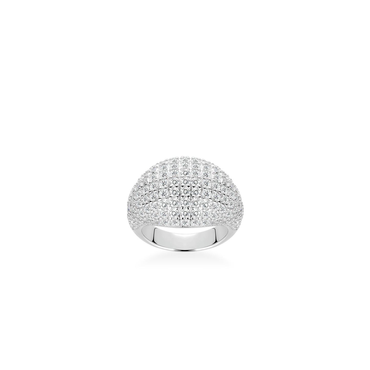 High Jewelry Collection: Modern "Shining Stars” detailed Cocktail Ring (Unisex)