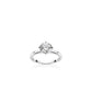 Wedding collection: 4 prong Round brilliant cut solitaire engagement/wedding ring (3 carat)