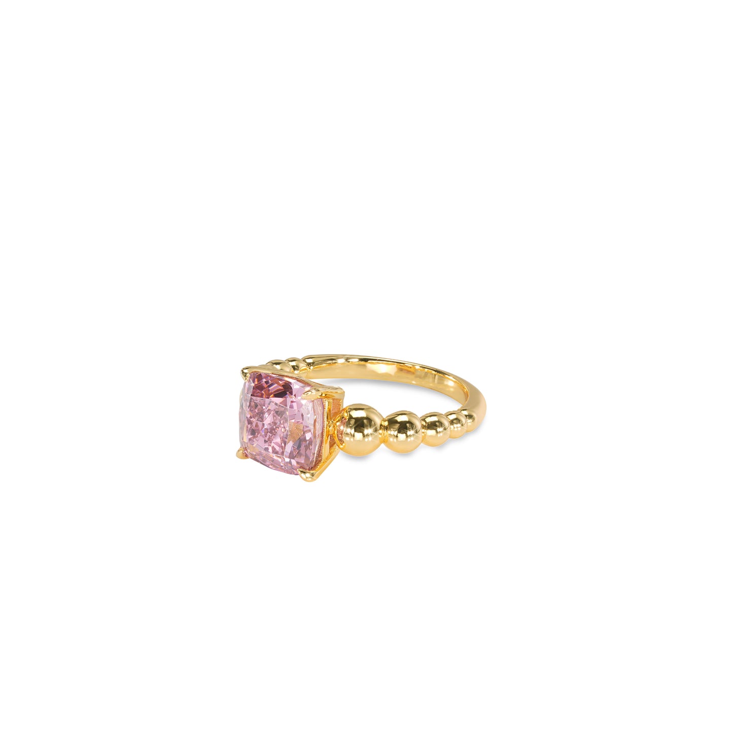 Modern Pink "the New beggining" Ring