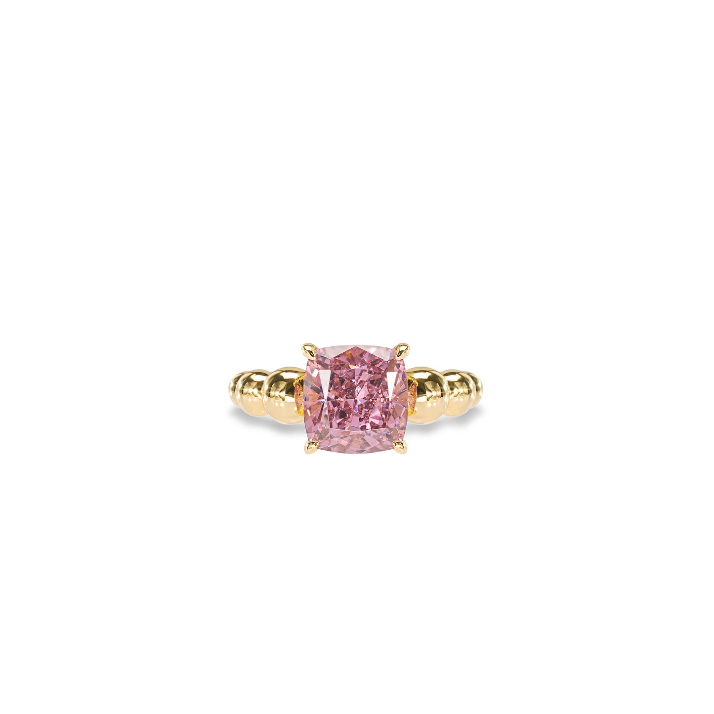 Modern Pink "the New beggining" Ring