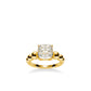 Pre-order Golden time collection: Modern Icy-cut G color "Bubble" Ring