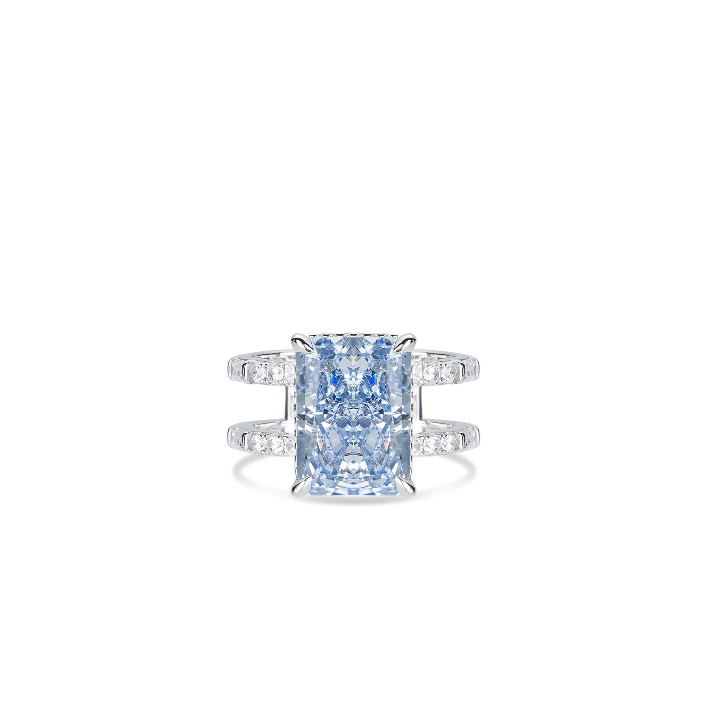 High Jewelry collection: Modern "Intense Blue Bright Sky" Ring