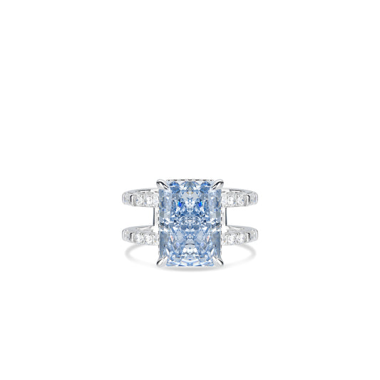 High Jewelry collection: Modern "Intense Blue Bright Sky" Ring