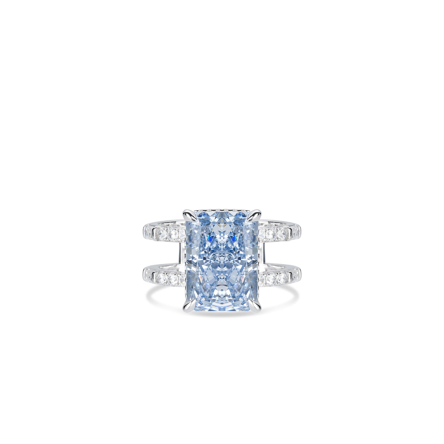 High Jewelry collection: Modern "Intense Blue Bright Sky" Ring