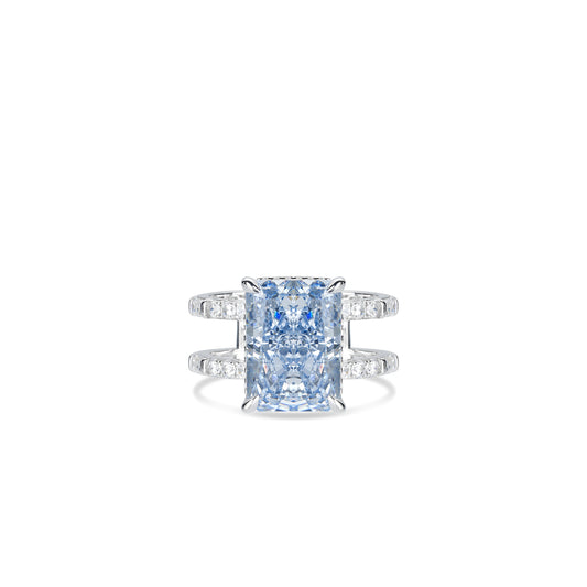 High Jewelry collection: Modern "Intense Blue Bright Sky" Ring