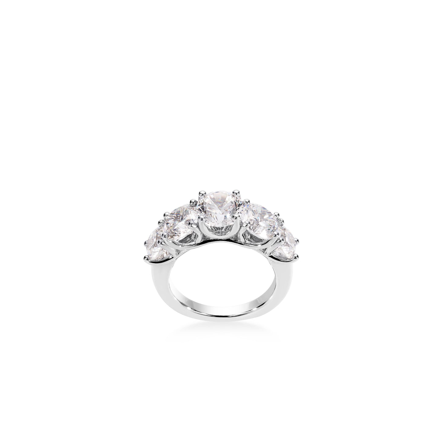 Wedding collection: Brilliant Five Stars Radiance Ring (6.5 carat)