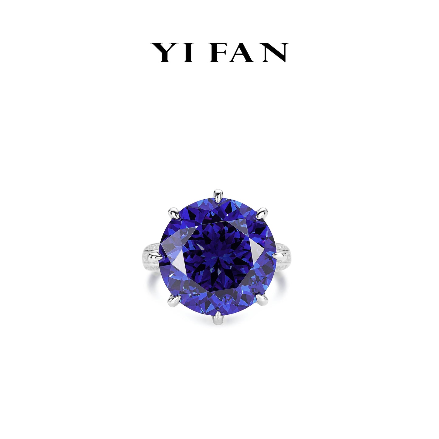 High Jewelry Sapphire color collection: Royal Blue "Star of the very Desire" Luxury Ring