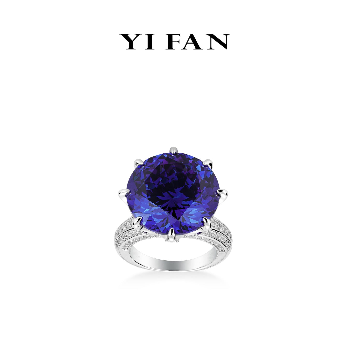 High Jewelry Sapphire color collection: Royal Blue "Star of the very Desire" Luxury Ring