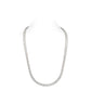 Bespoke customized design: Asscher-cut tennis necklace (262.3 carat)