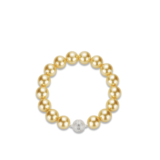“Golden Time” Pearls Bracelet