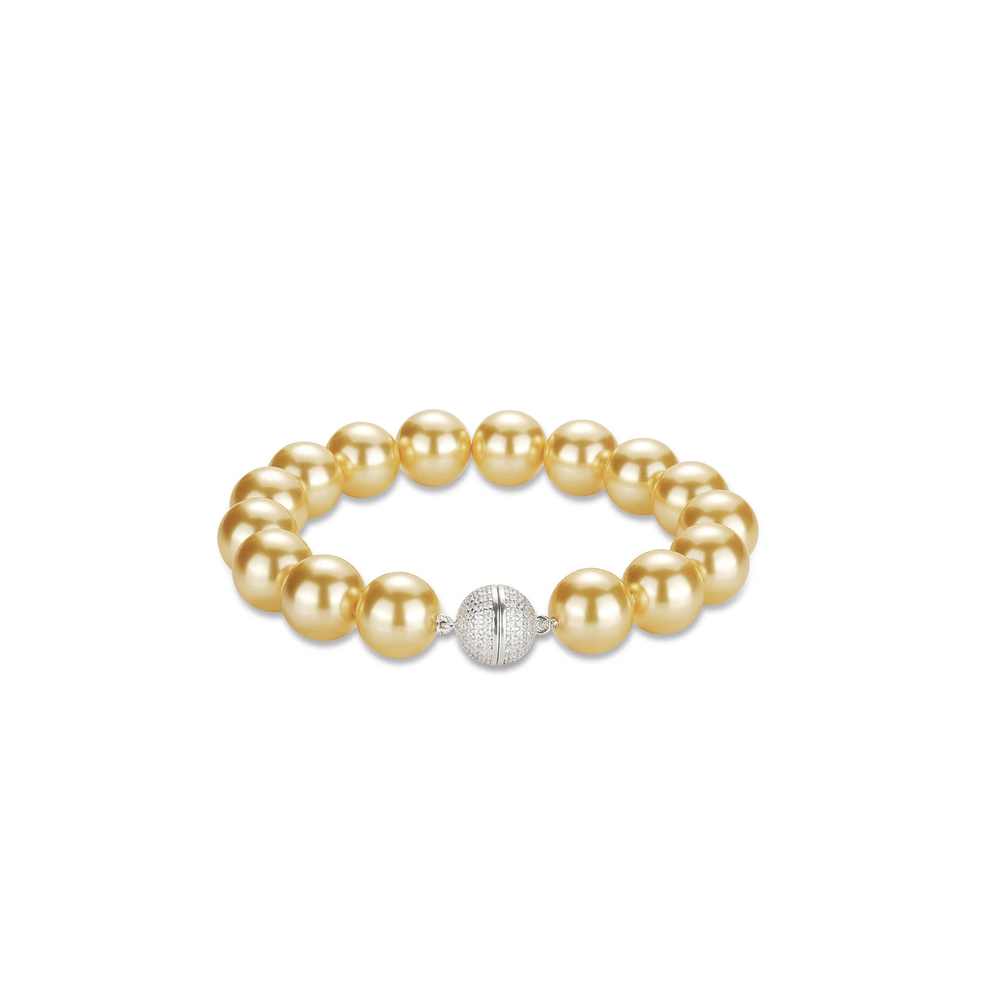 “Golden Time” Pearls Bracelet