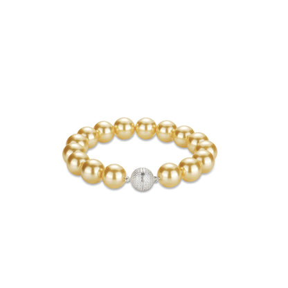 “Golden Time” Pearls Bracelet