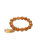 Limited Peach Fuss collection: Hand-Carved Goldfish with beads Bracelet