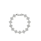 Promotion Tennis Bracelet：Glittering Lucky 4 leaf clover