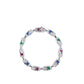 Pre-order Minimalist collection: Colourful "Hook-ups" Modern Tennis Bracelet (Unisex)