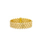 High Jewelry Collection: Luxury “Ancient Mountain Armor Pattern Y-shaped ” detailed CNC wide Bracelet