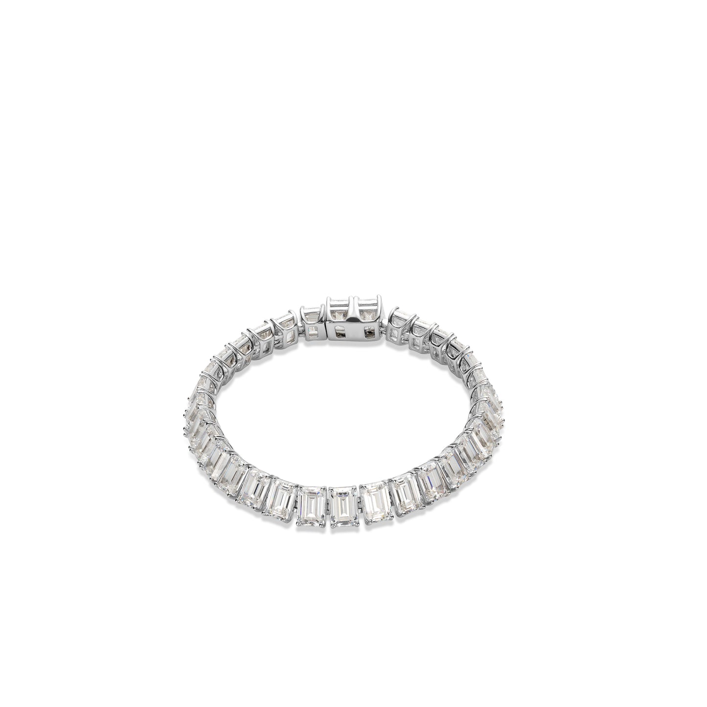 Wedding collection: Emerald-cut Tennis bracelet