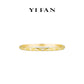 Minimalist collection: Golden "Rhombus Vein" CNC delicate Bracelet/Bangle