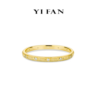 Golden time collection: Modern Brushed “Dazzling Sunflowers” detailed wide Bracelet/Bangle