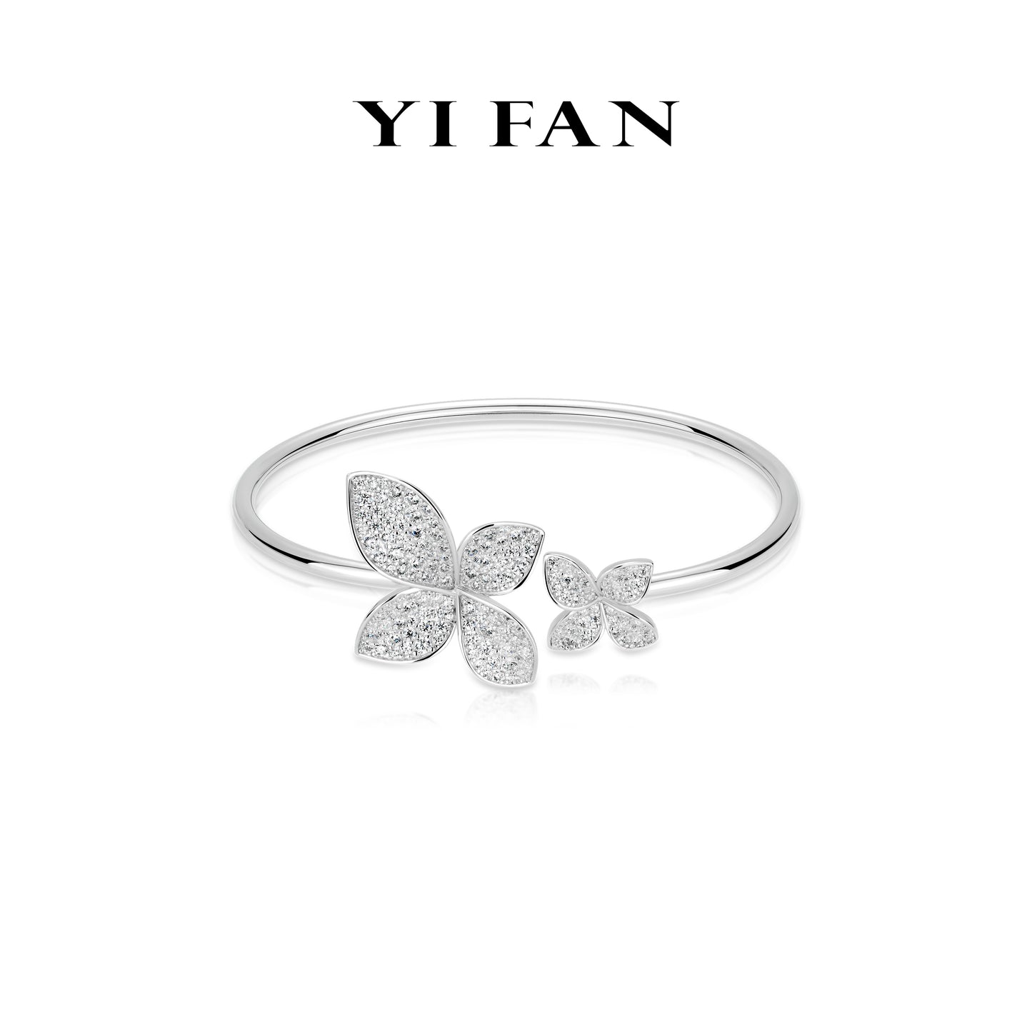Bloom & Gleam Collection: Modern "Ethereal Blossom Stardust Petal" exquisite Elastic-wire Bracelet