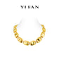 High Jewelry collection: Retro "Golden Bullion" Luxury Necklace (Unisex)