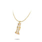 Pre-order High Jewelry collection: Mysterious Golden Bamboo Necklace (Triple Fortune Edition).