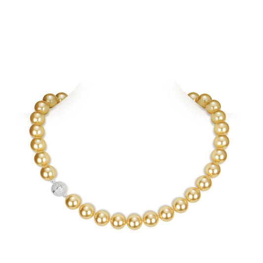 “Golden Time” Pearls Necklace