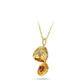 Golden time Limited Edition Collection: Red Heart, Dove Egg Box Pendant Necklace (chain for free)