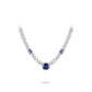 Welfare Exclusive: "Blue Cube Starry Sky" Tennis Necklace