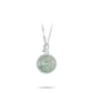 Pre-order Limited edition: Luxury Floating flower Jade Amulet Pendant Necklace